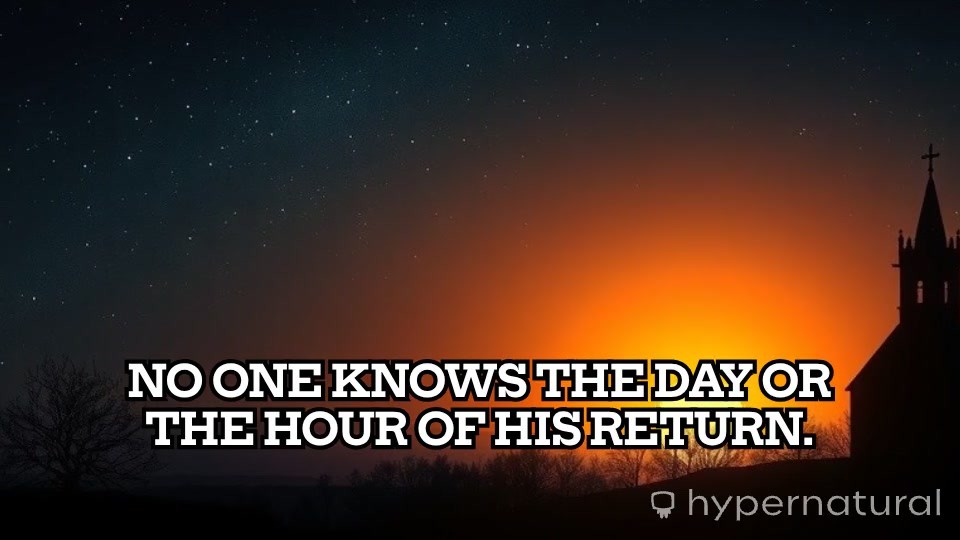 Stay Awake: Be Ready for His Return