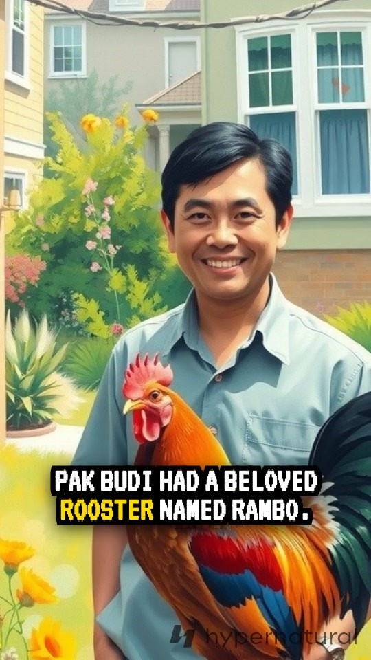 Rambo the Rooster: Too Clever for Curry!