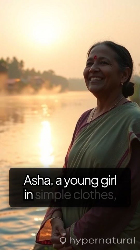 Asha and the Whispering Spirits of the River