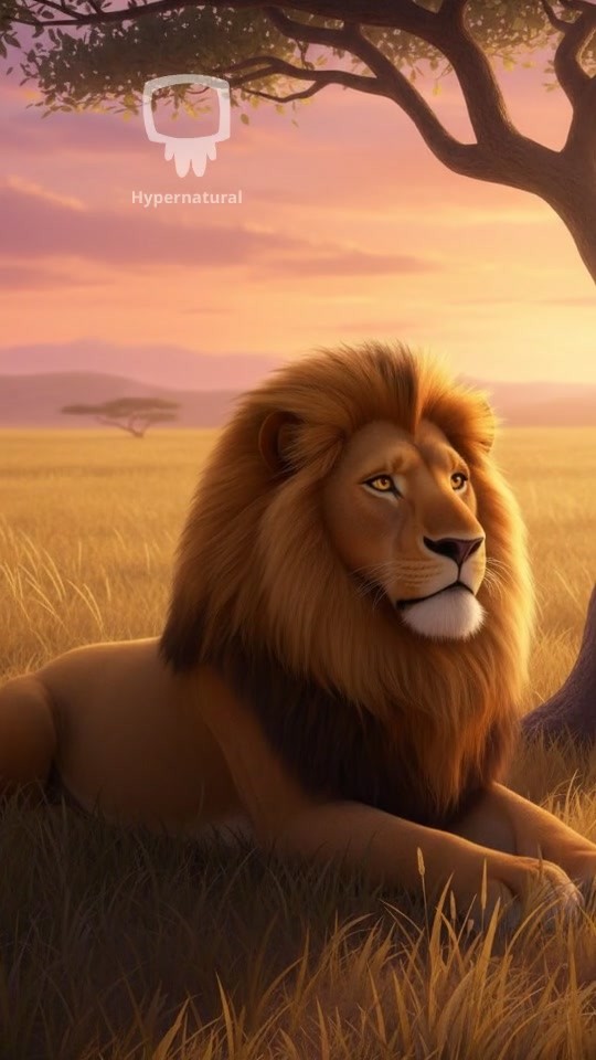 A Day of Play with Lion Cubs in the Savannah