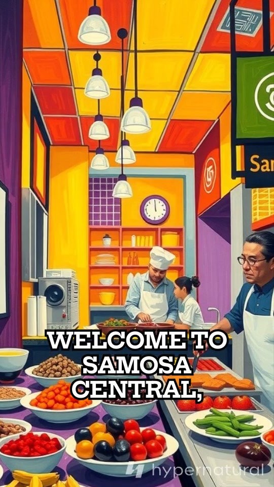 Mini Chefs Crafting Samosas