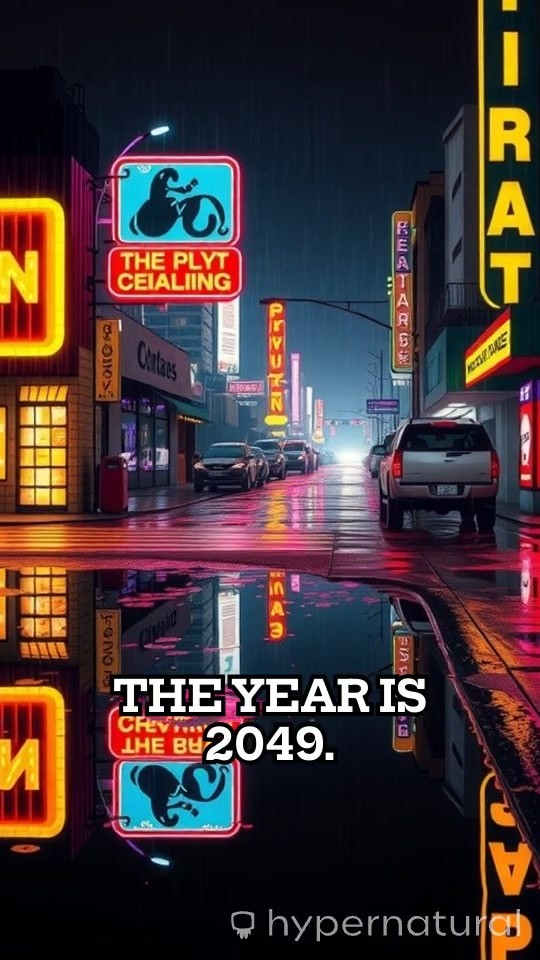 Neon Shadows: A Bladerunner Tale