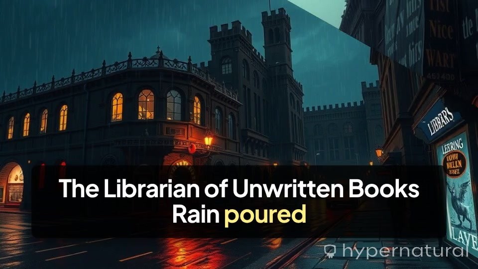The Library of Unwritten Stories