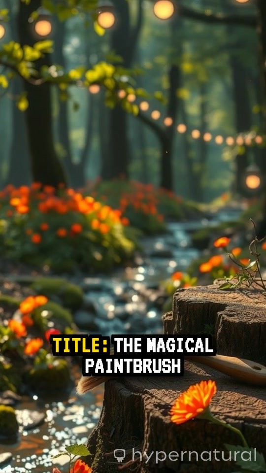 Aarav and the Magical Paintbrush