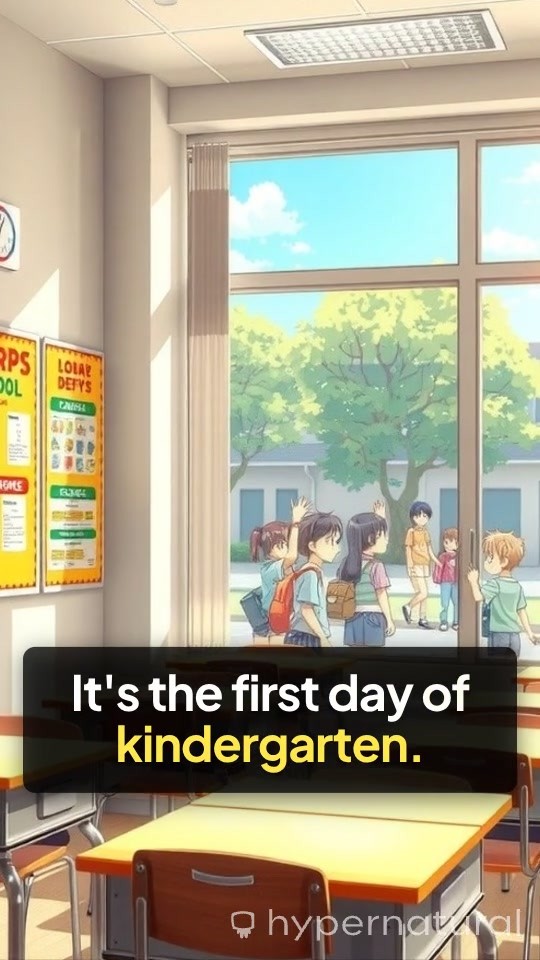 My First Day of Kindergarten