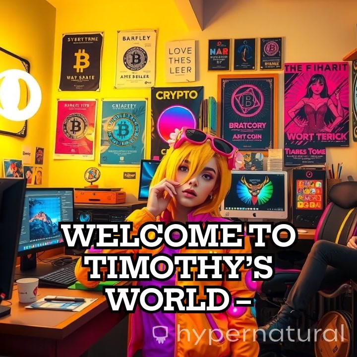 Welcome to Timothy’s World: Creativity, Tech, and Crypto Unite!