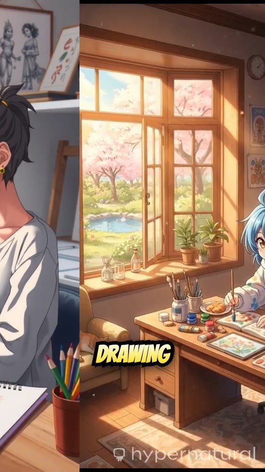 Realistic Drawing of Lord Krishna