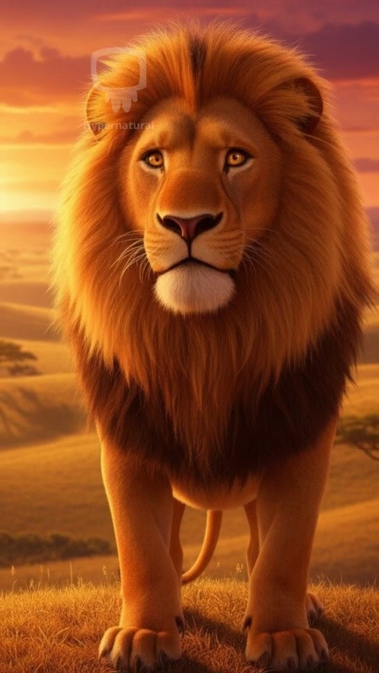 Epic Lion Showdown for Breakfast!