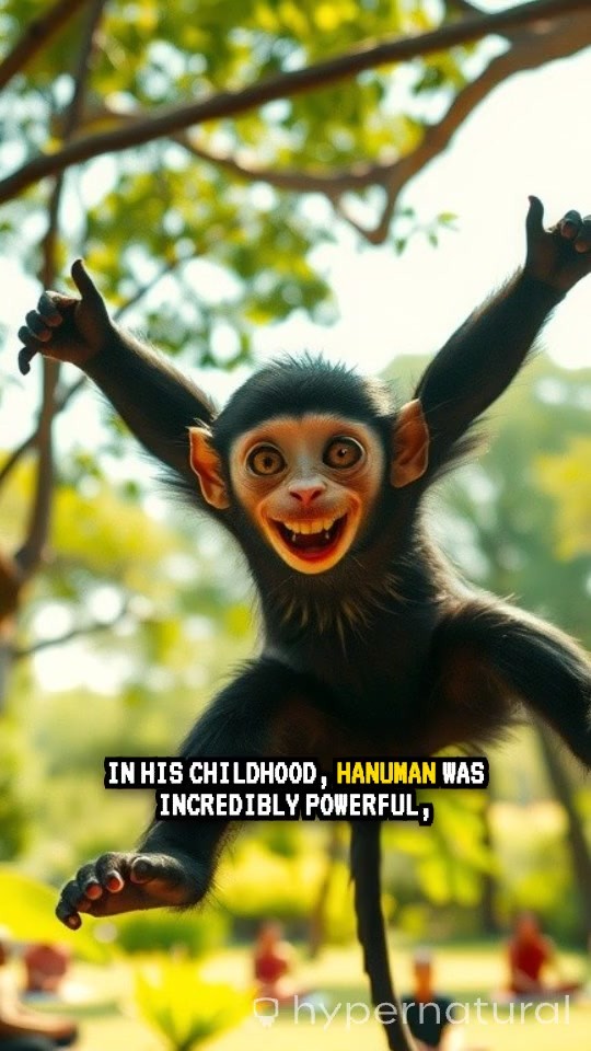 Hanuman's Incredible Strength