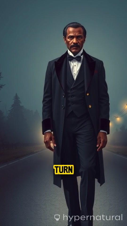 The Smiling Man in the Road