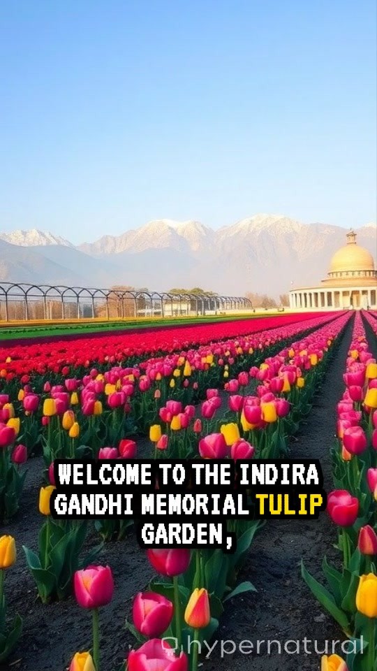 Kashmir Tulip Gardens by Raksh Holidays