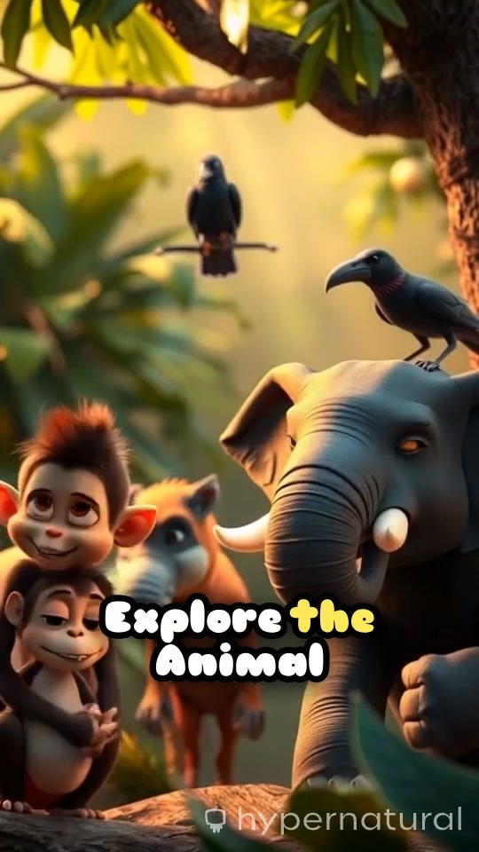 Discover the Animal Kingdom: Names & Sounds Adventure!