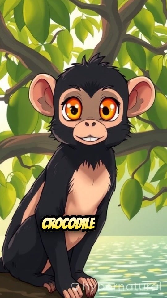The Clever Monkey and the Foolish Crocodile
