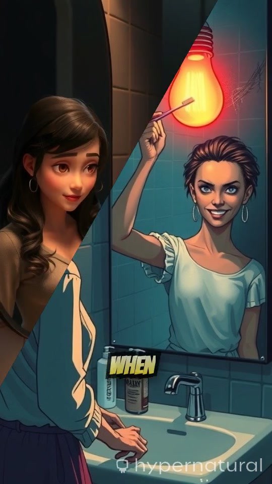 The Reflection That Smiled