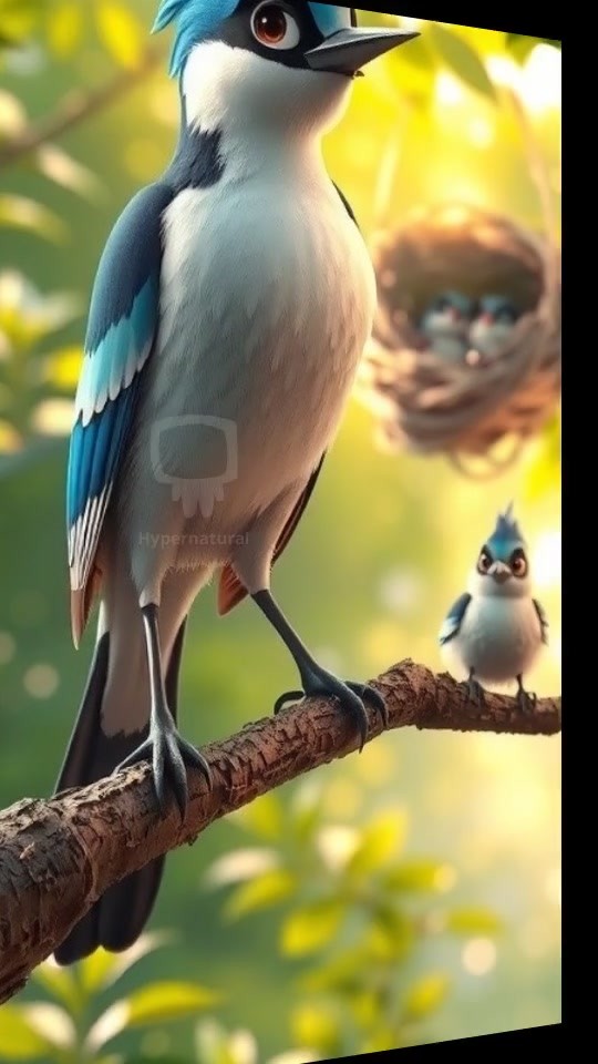 The Brave Little Bird's First Flight