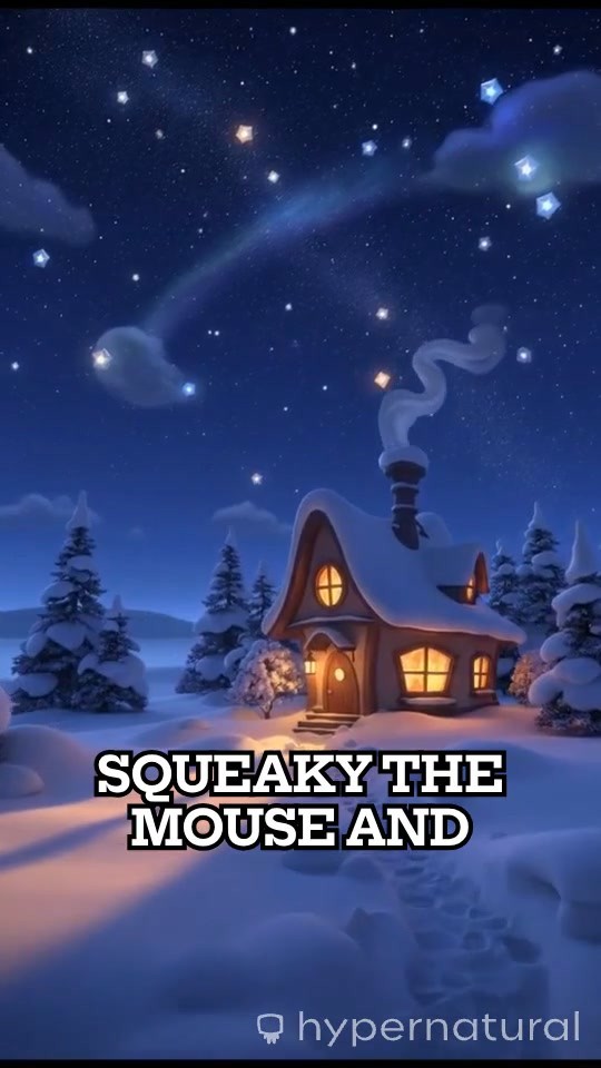 Mouse and Kitten's Christmas Adventure in the Mountain