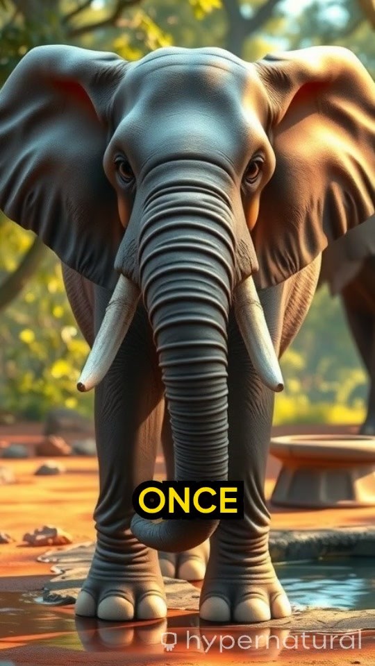 The Kind Elephant and the Clever Fox