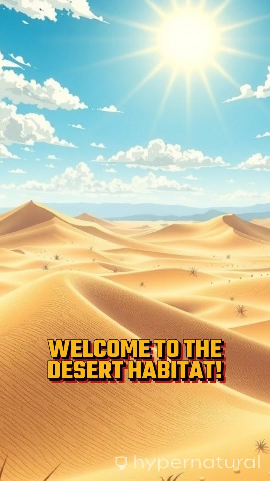 Discovering the Desert Habitat with Cammy the Camel!