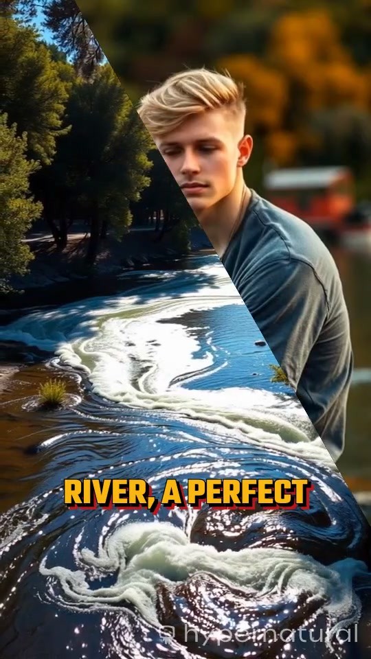 A Moment of Kindness by the River