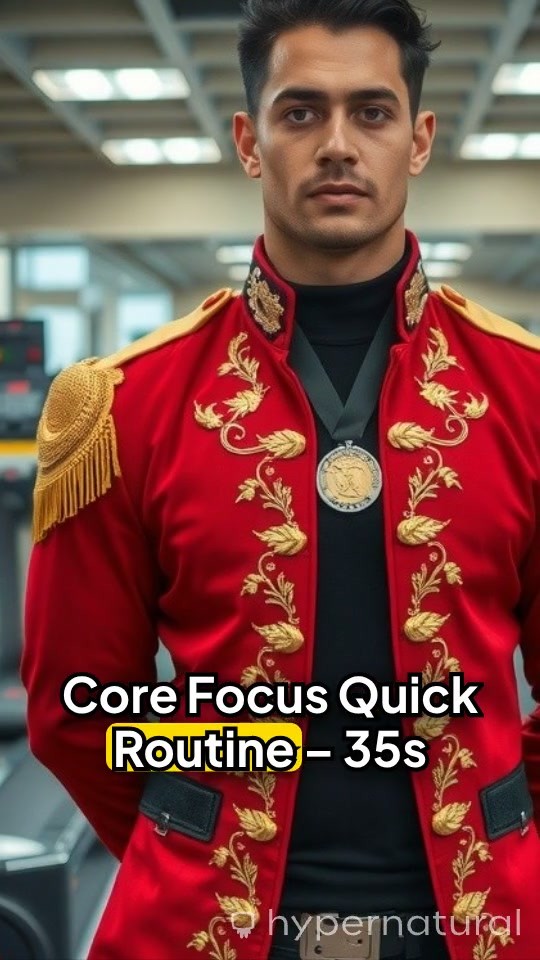 Quick 35-Second Core Routine for Abs!