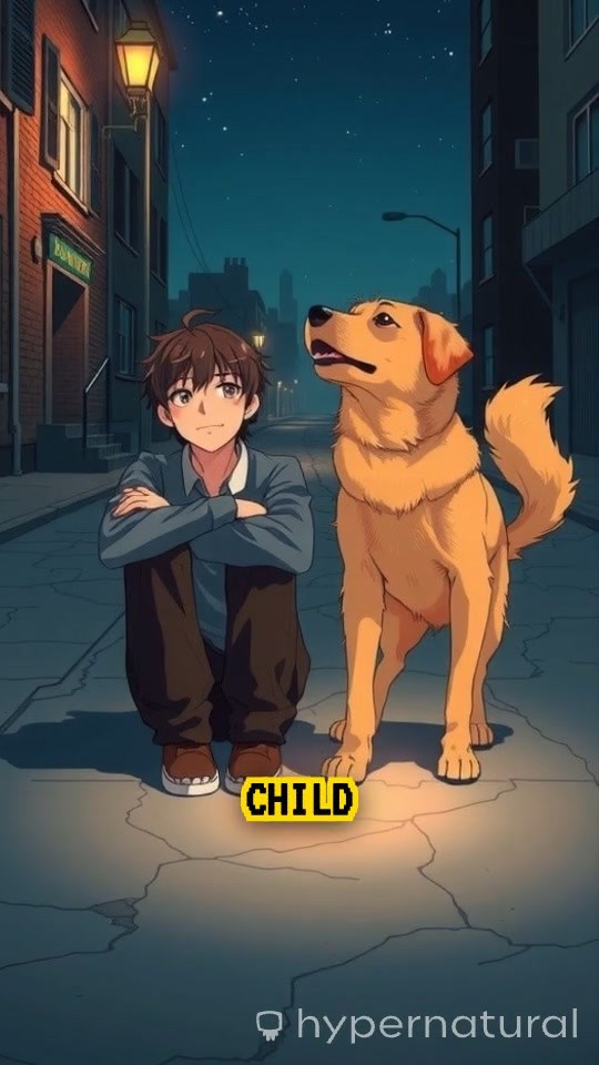 Stray Guardian: A Child's Night Adventure