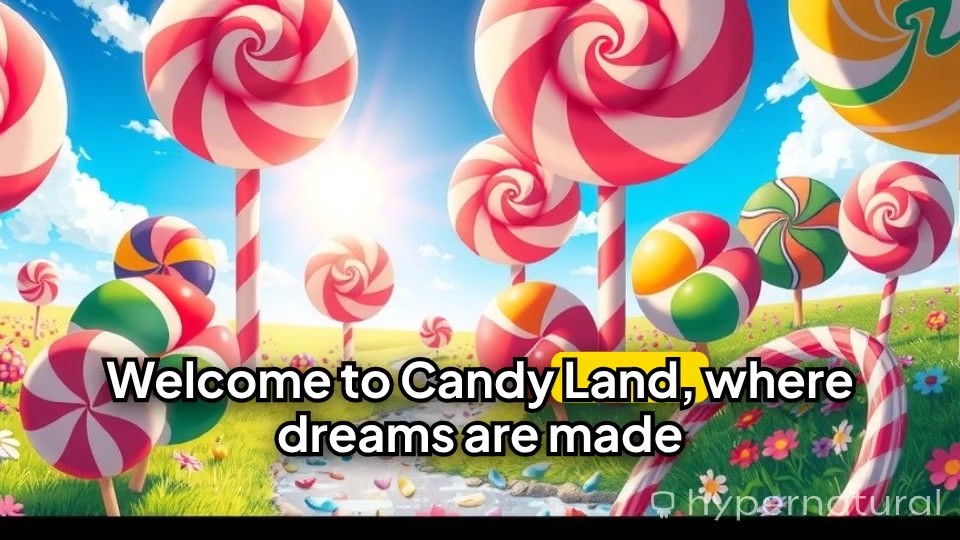 Rainbow Quest in Candy Land!