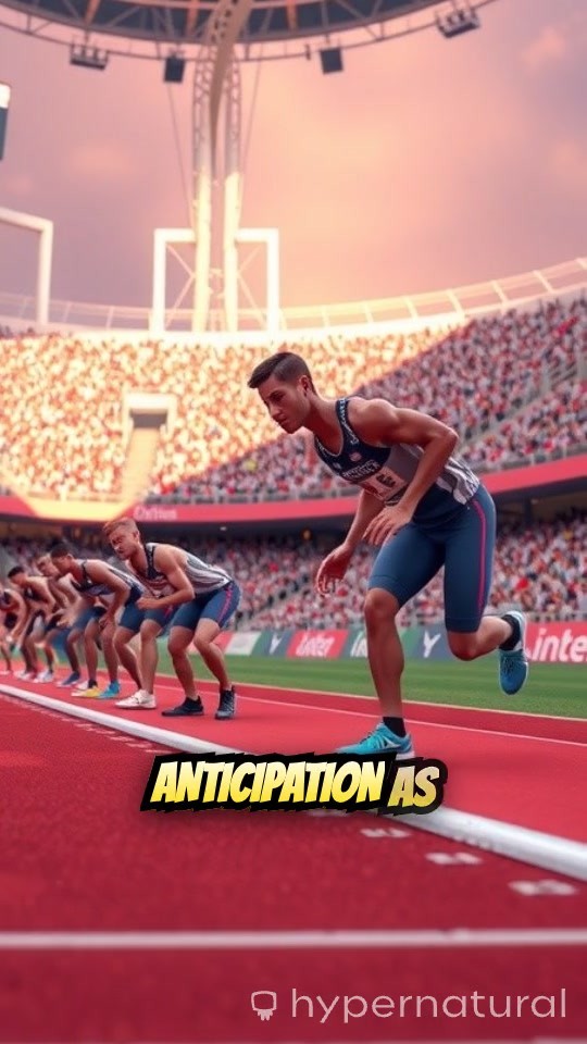 The Underdog's Victory: Barry Wins the 100m Race