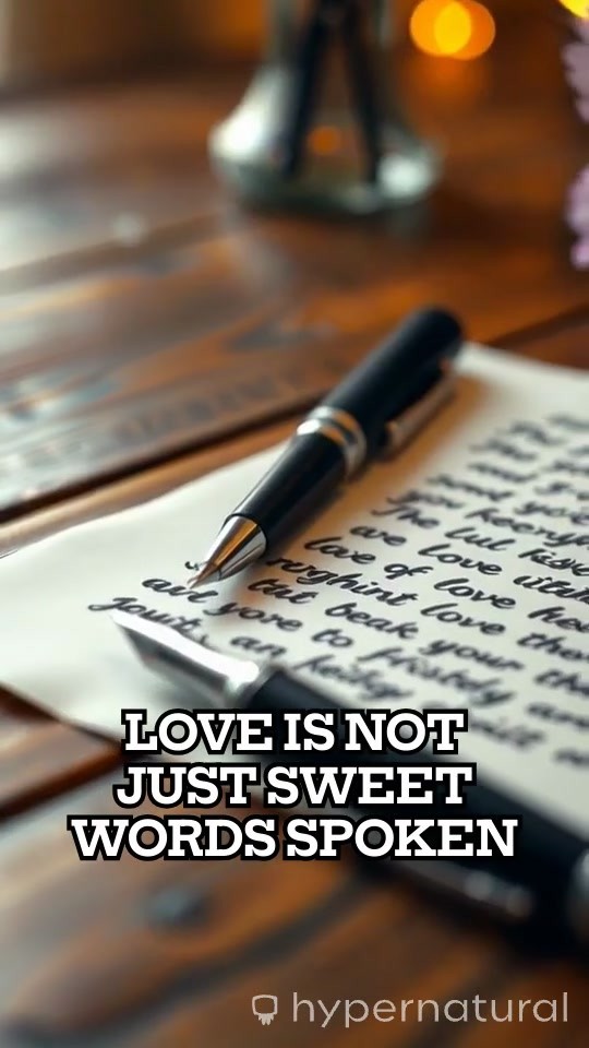 Love: A Promise Through Heavy Times