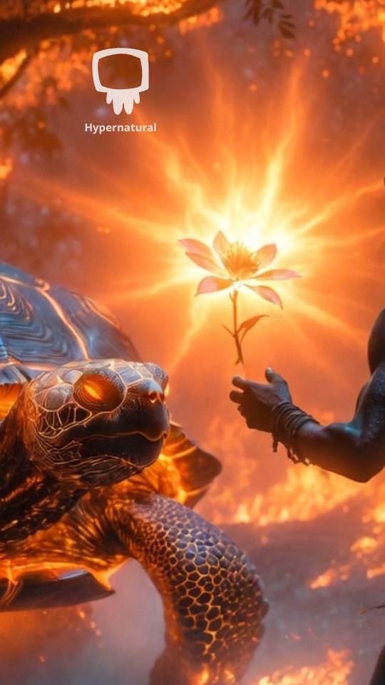 Kofi's Fiery Quest: A Turtle's Magic Guide
