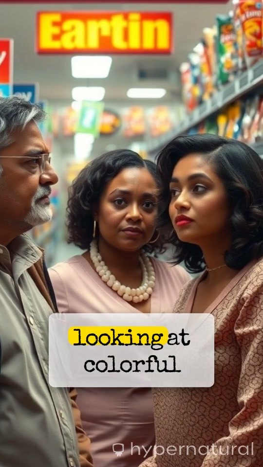 Sweet Family Moments in the Supermarket