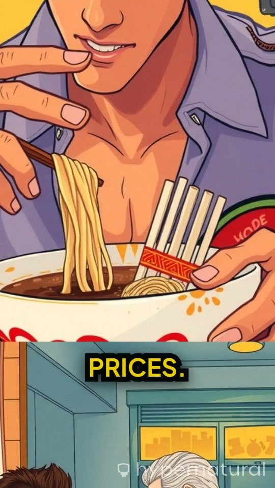 When Instant Ramen Becomes Fine Dining 😂🍜