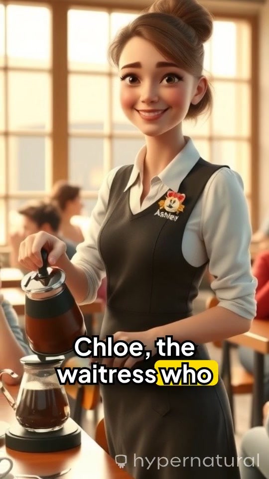 The Waitress Every Man Admires