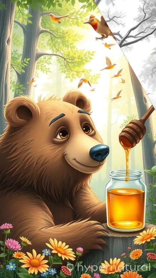 A Bear Stuck in a Tree