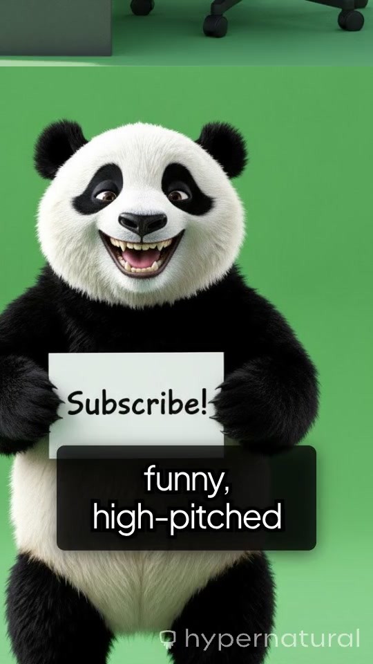 Bao the Panda's Hilarious Subscribe Call!