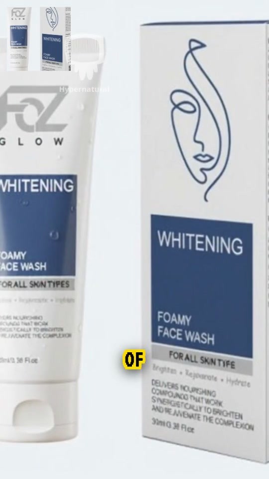 Unveil Your Glow with FCZ Whitening Face Wash!
