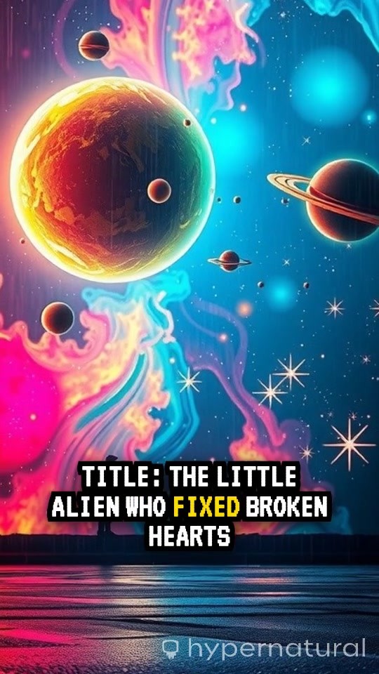 The Little Alien Who Fixed Broken Hearts 🌌❤️