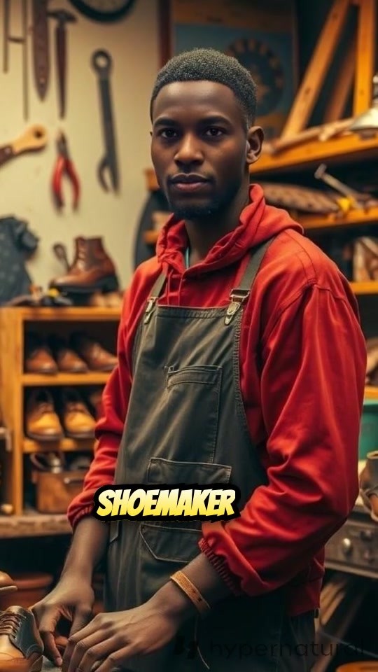 The Determined Shoemaker: A Boy's Journey to Success