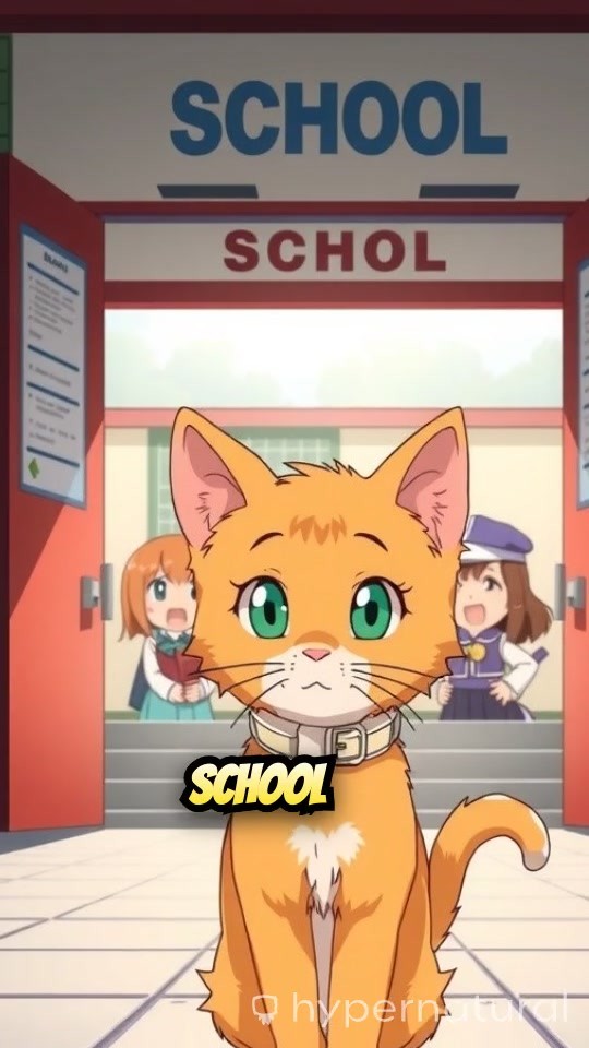 Milo the School Cat's Adventure