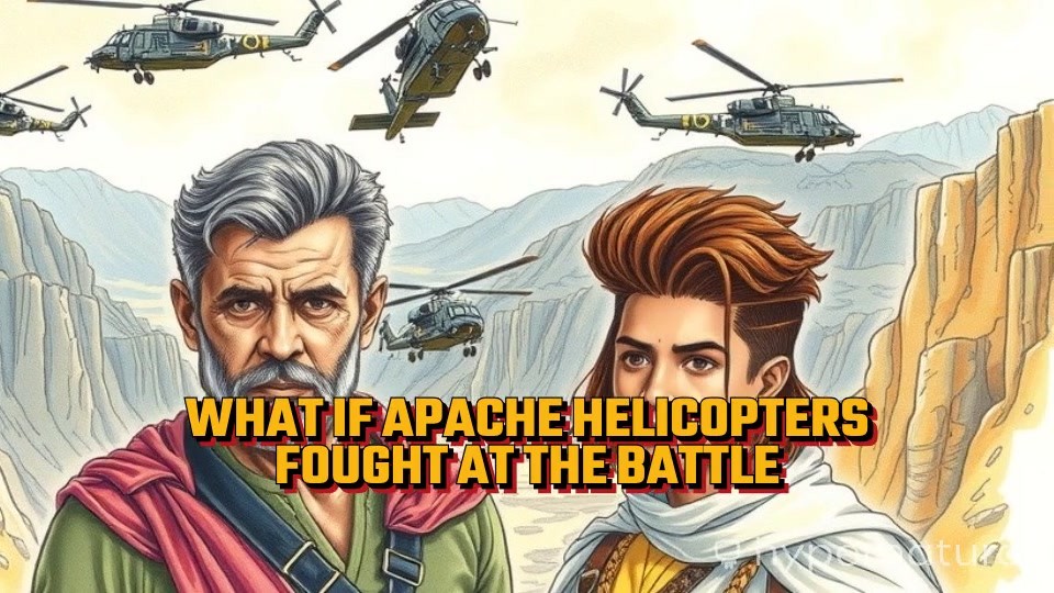 Apache Helicopters Unleash Havoc at Thermopylae
