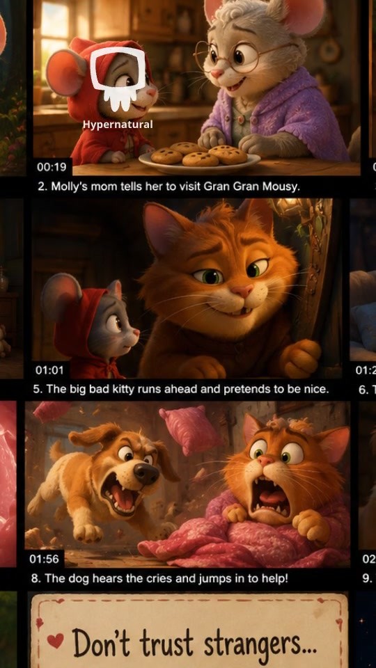 Little Red Mousy Hood's Cookie Adventure!