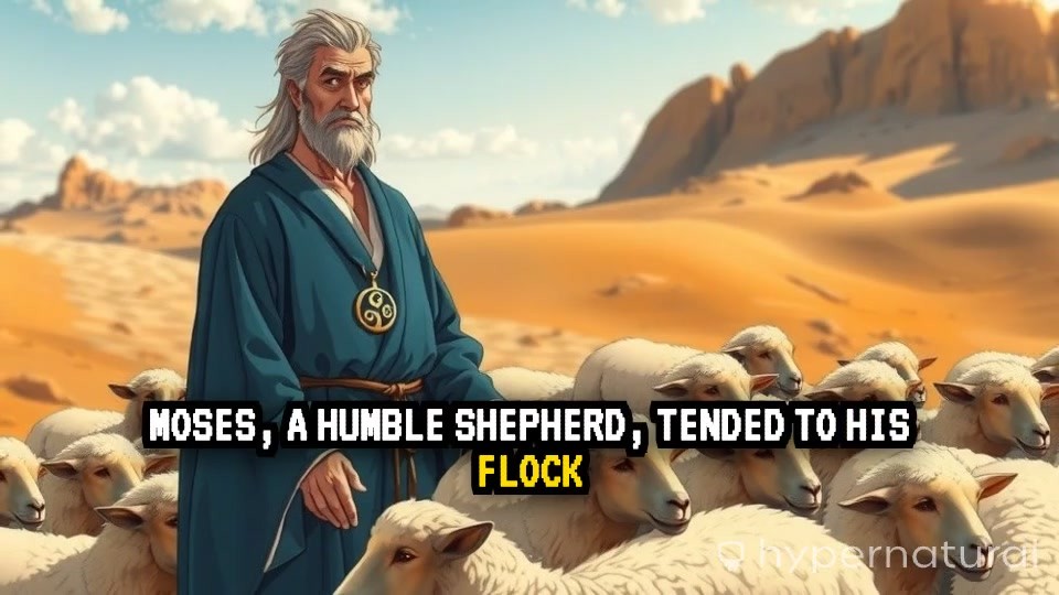 Moses and the Burning Bush Encounter