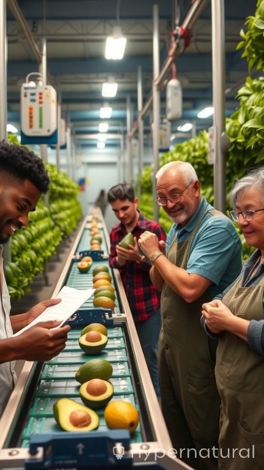 Tiny Workers, Giant Avocados: A Miniature Factory Adventure