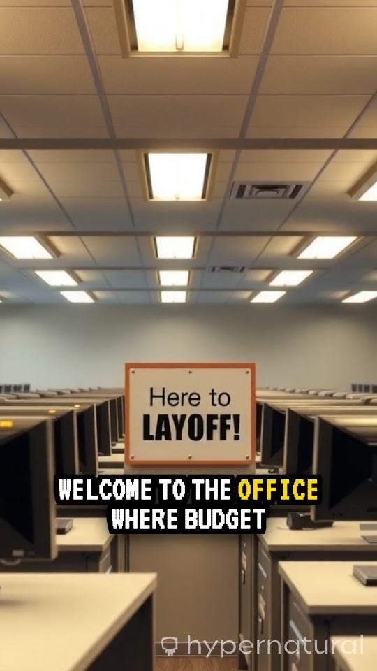Budget Cuts & Belly Laughs: Surviving the Layoff Panic!