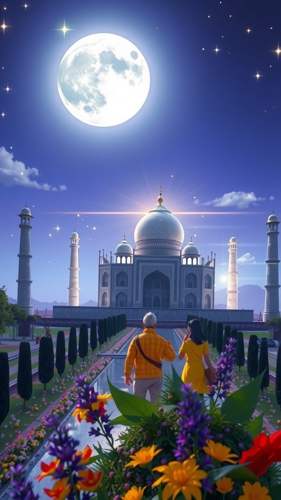 रात का ताज महल