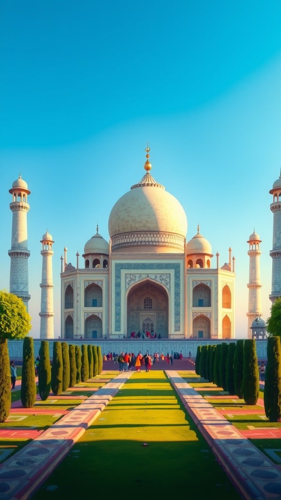 ताज महल का असली रंग