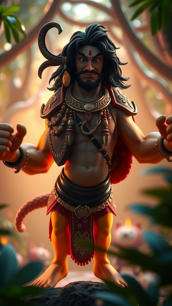 हनुमान की अद्वितीय शक्ति और भक्ति