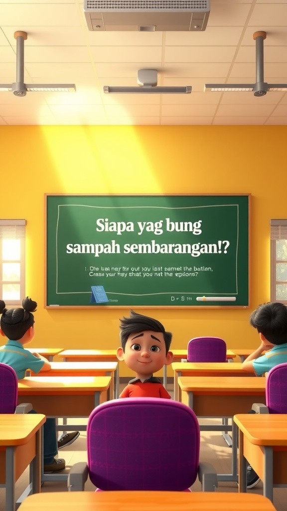 Kejadian Lucu di Kelas: Udin Jujur Tapi Lupa