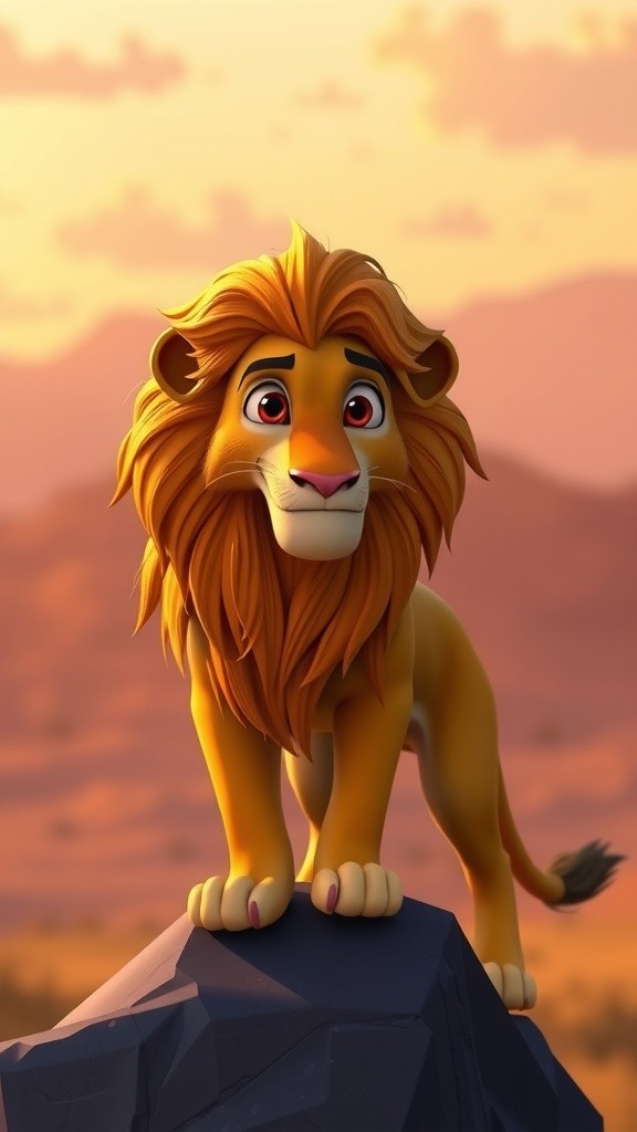 The Lion and the Little Bird