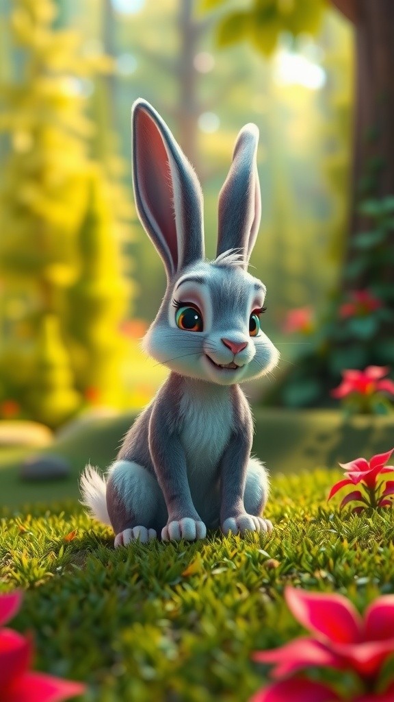 The Clever Rabbit: Outwitting the Lion