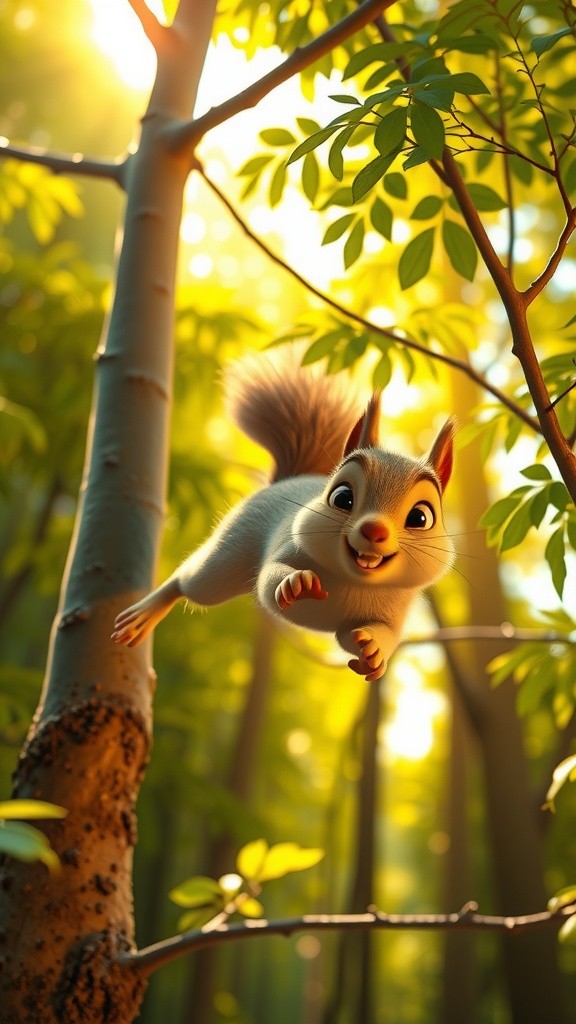 Sammy the Truthful Squirrel